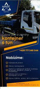Odvoz odpadu, odvoz suti a jiné služby Namzor s.r.o. Praha-západ