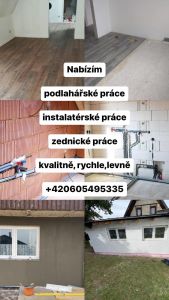 Rekonstrukční a stavební práce Tom&petr Praha-východ